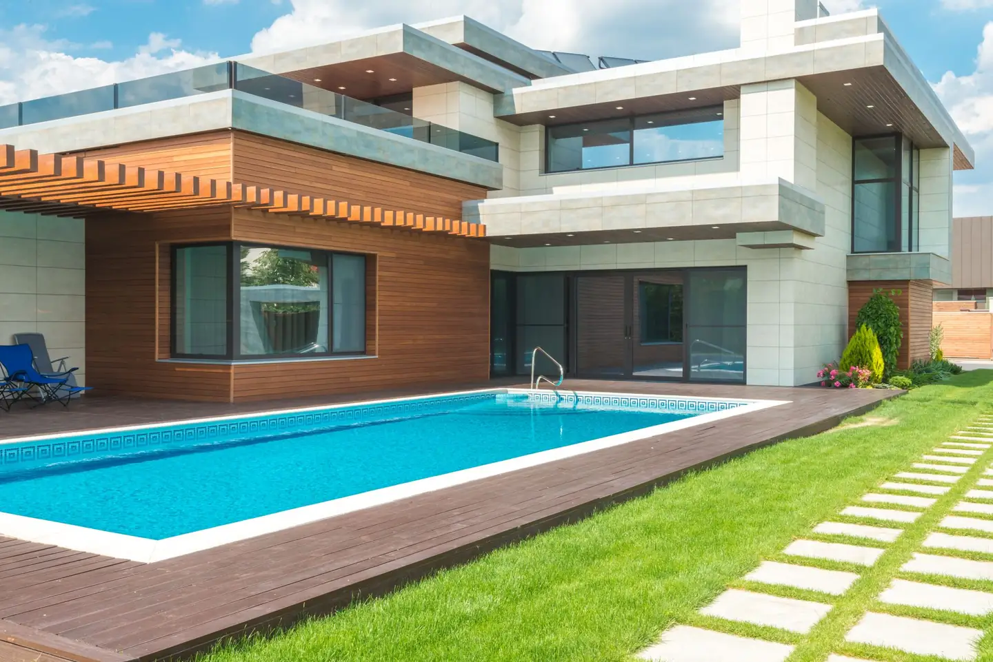 Swimming pool built in Beaumont, NSW